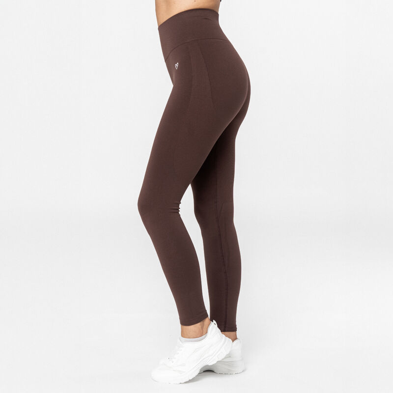 Oria Seamless Leggings, Cocoa Brown 